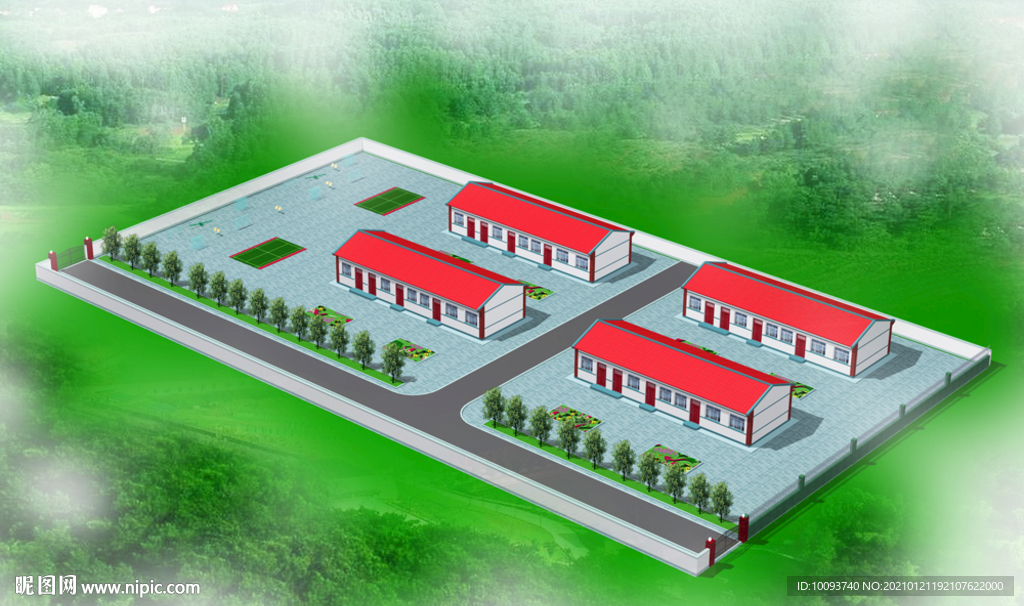 小学改建效果图