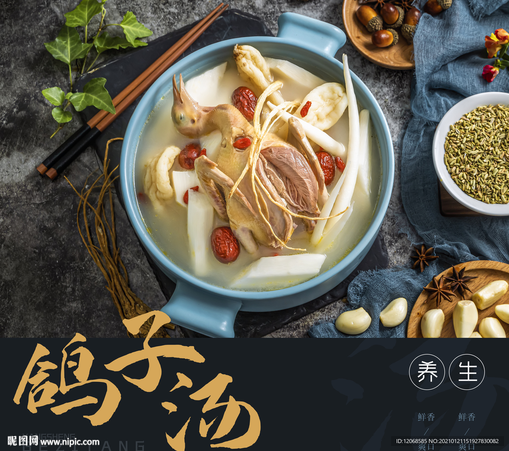 养生鸽子汤
