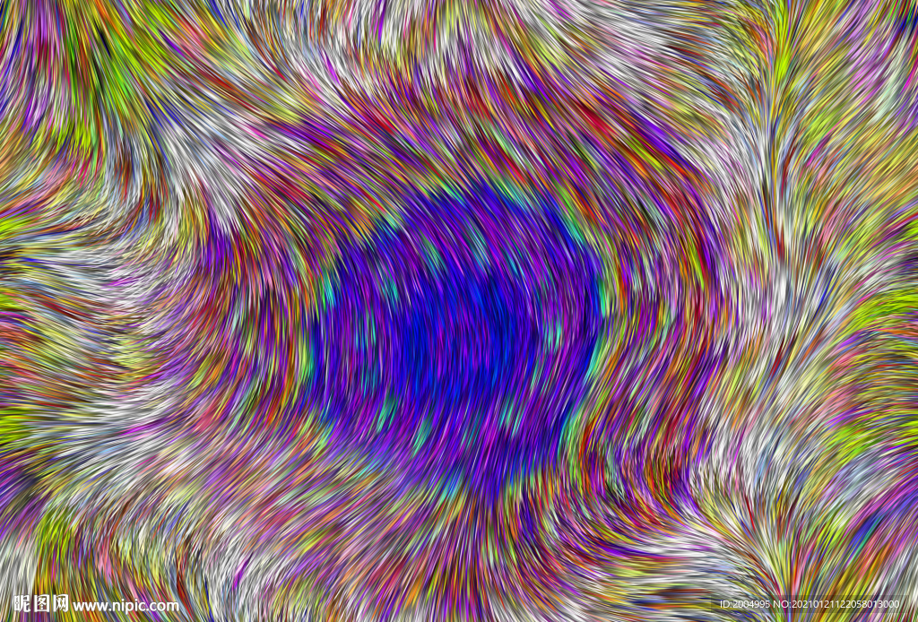 彩色动感线条纹理