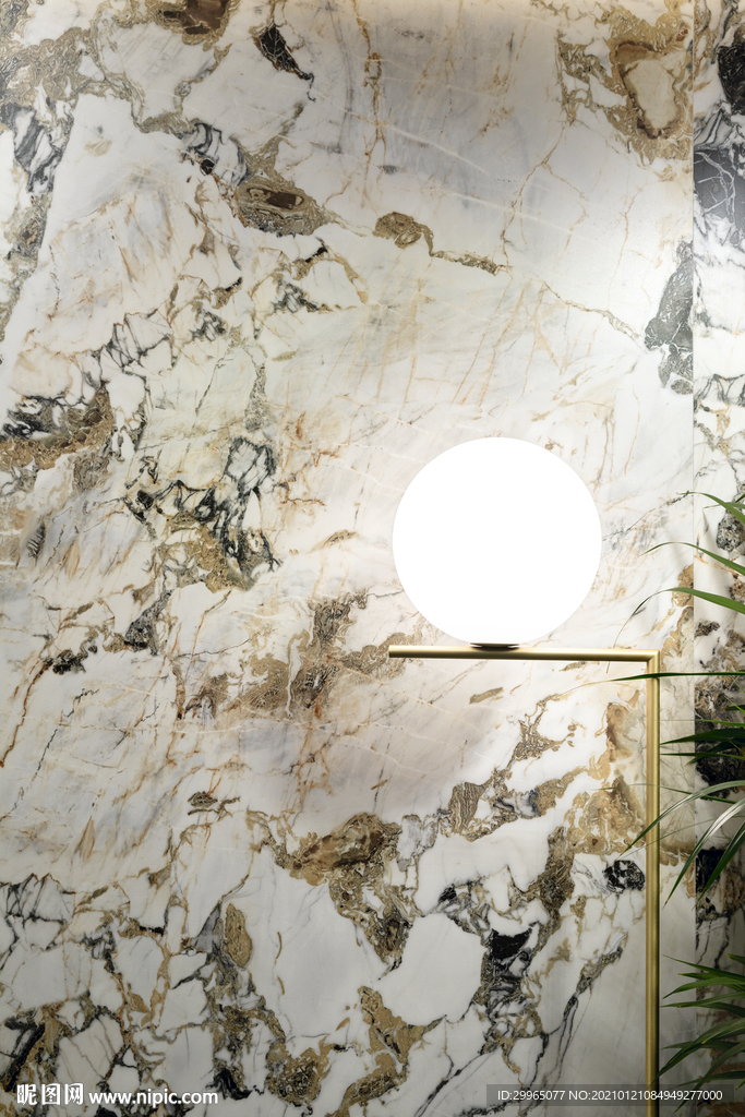 岩板瓷砖空间效果图 交响乐