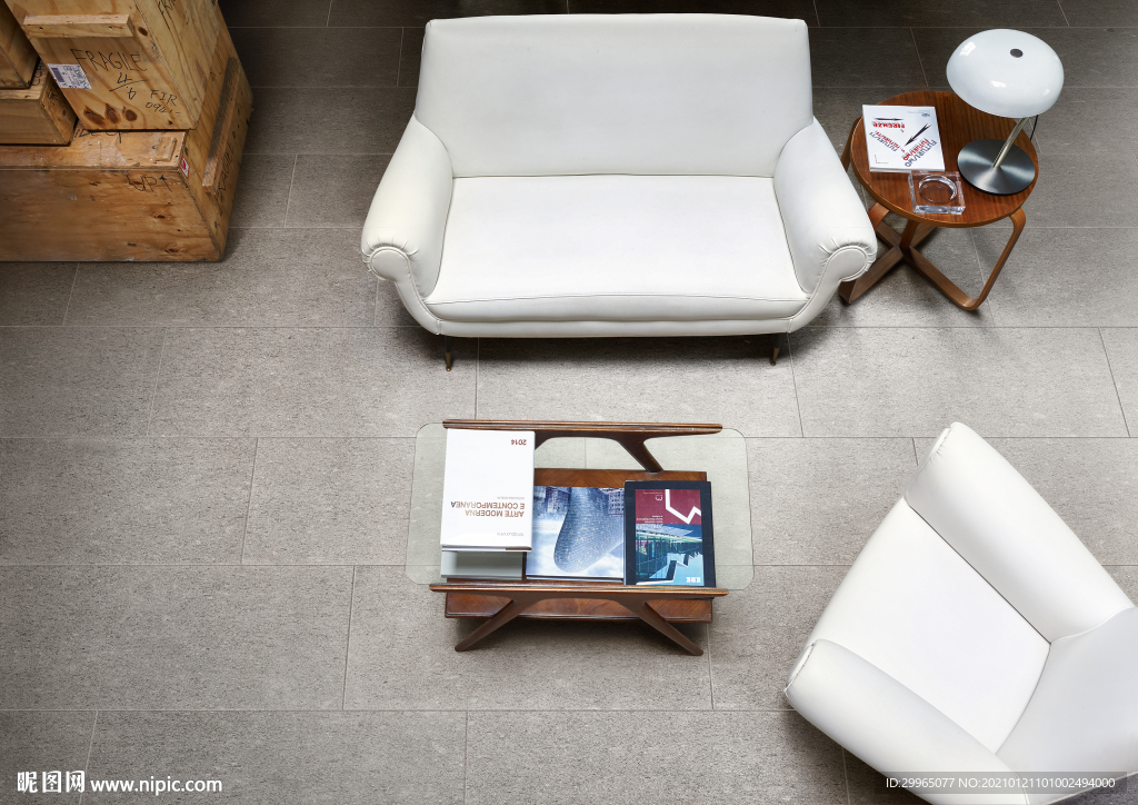 岩板瓷砖空间效果图 岁月