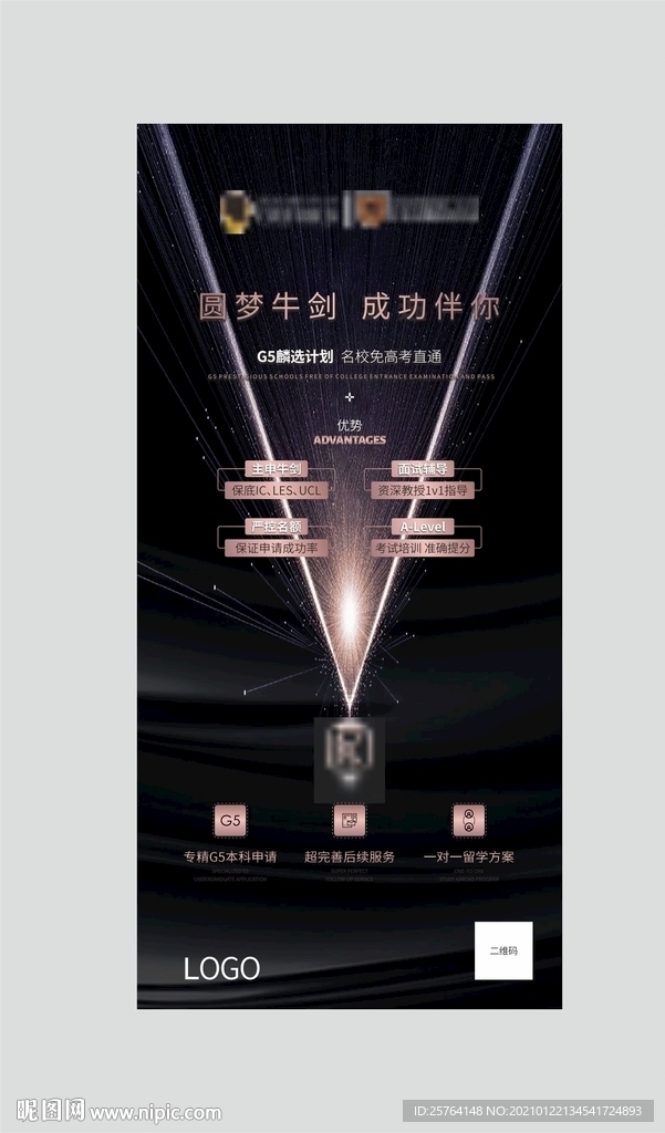 高端项目宣传海报