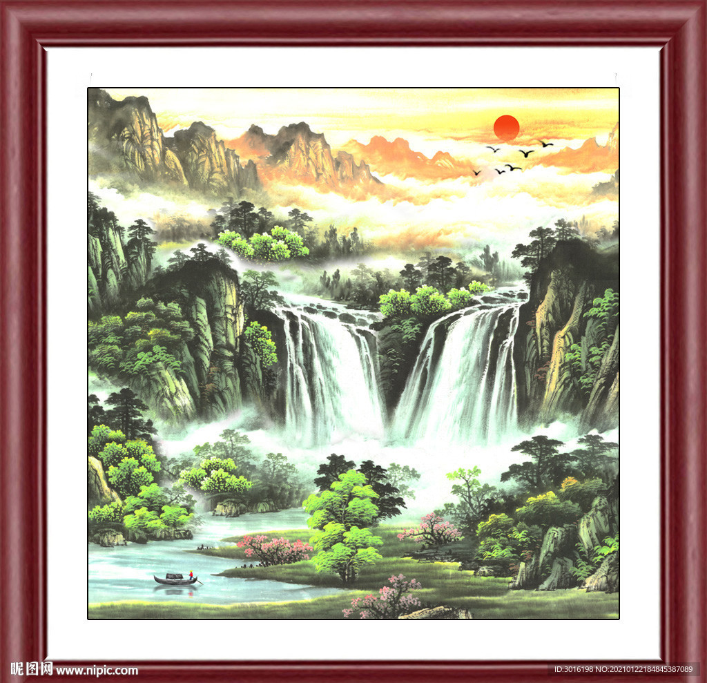 山水画