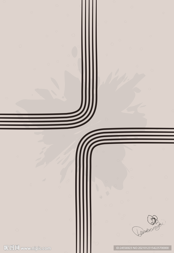 抽象画