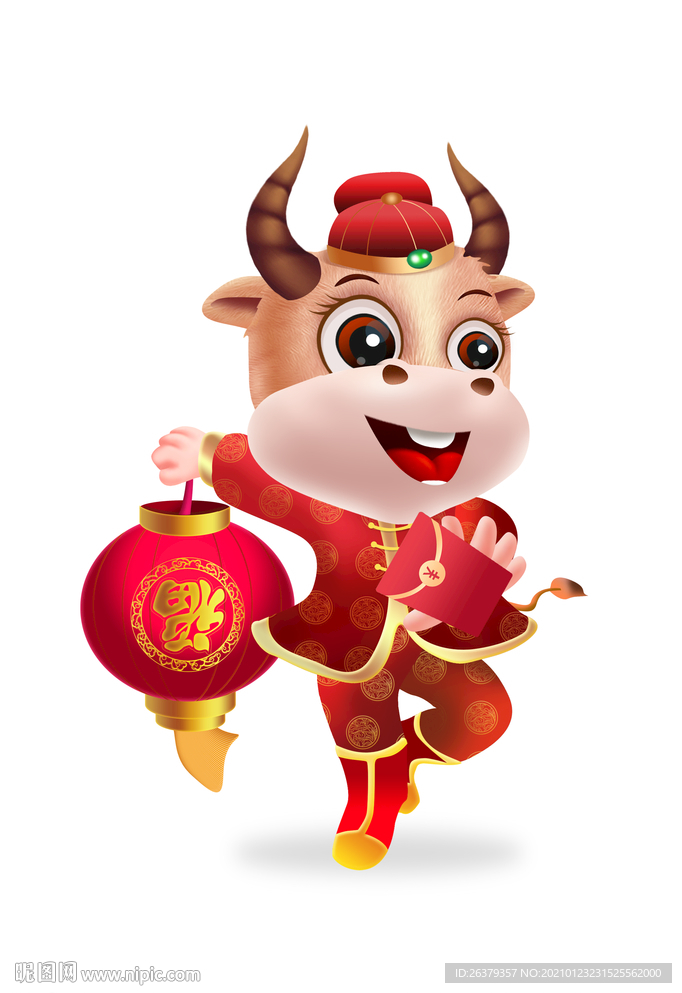 卡通牛