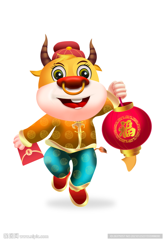 卡通牛
