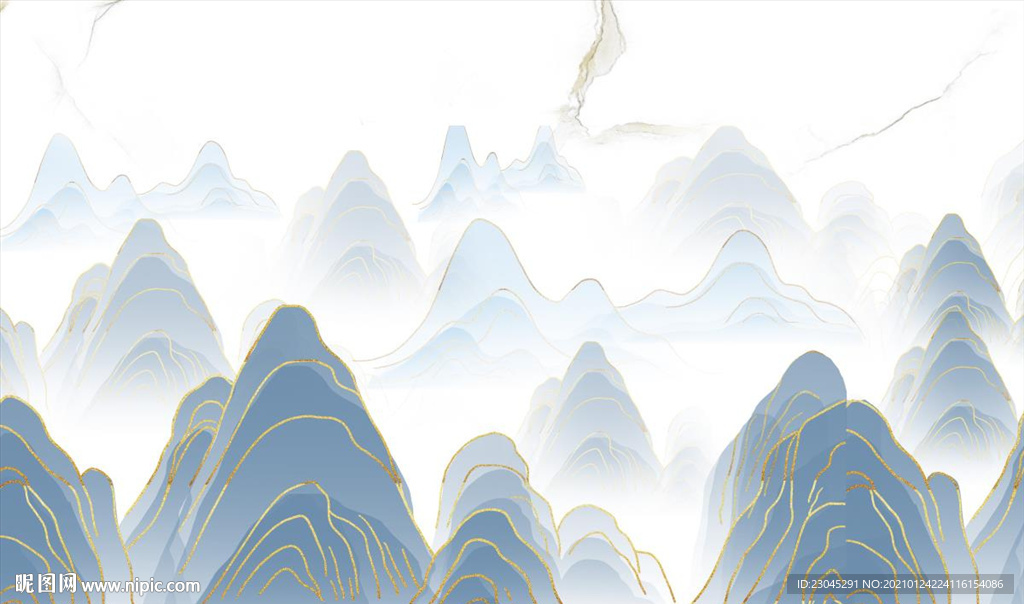 爵士白江山多娇石纹背景墙