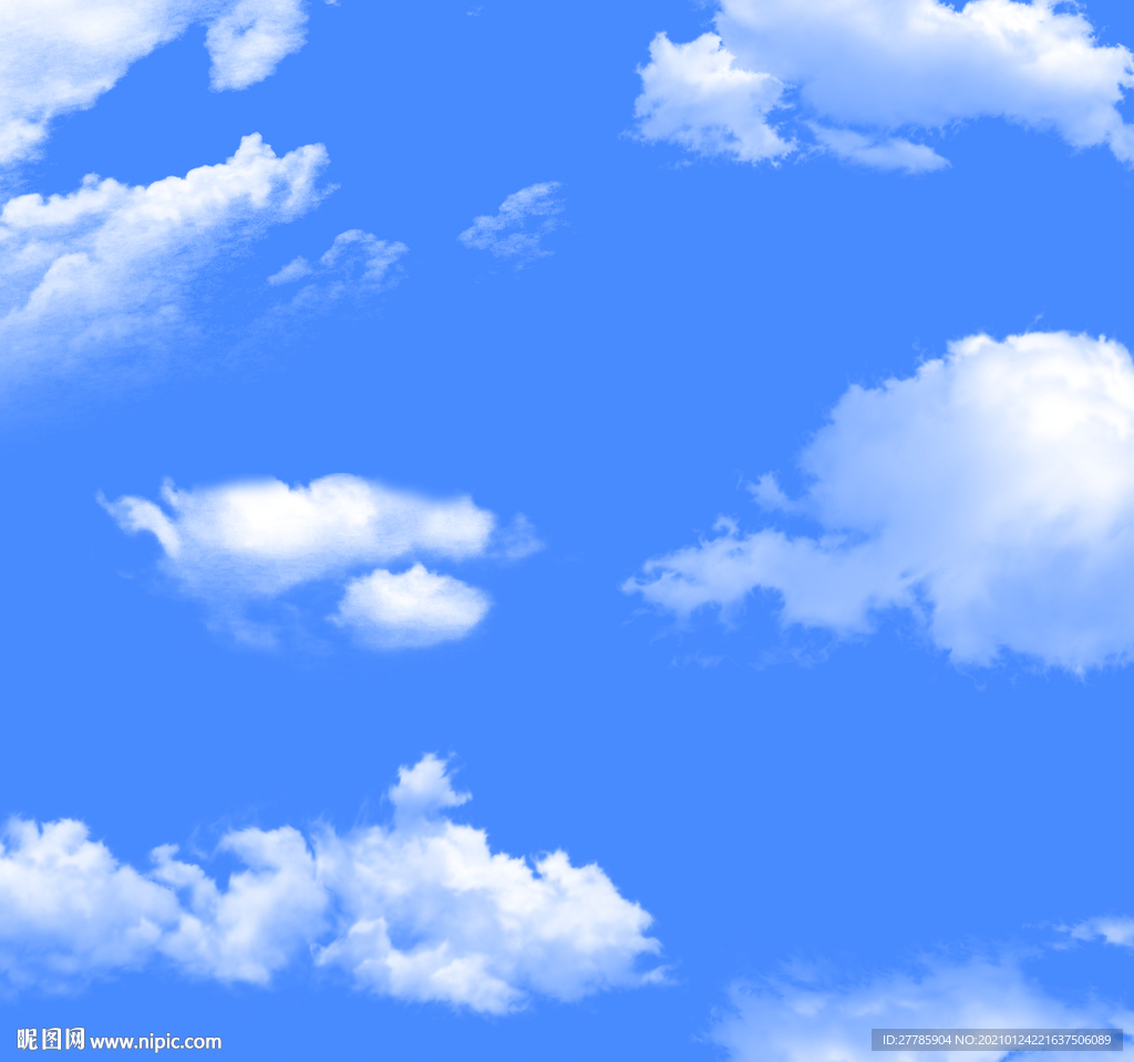 蓝天白云