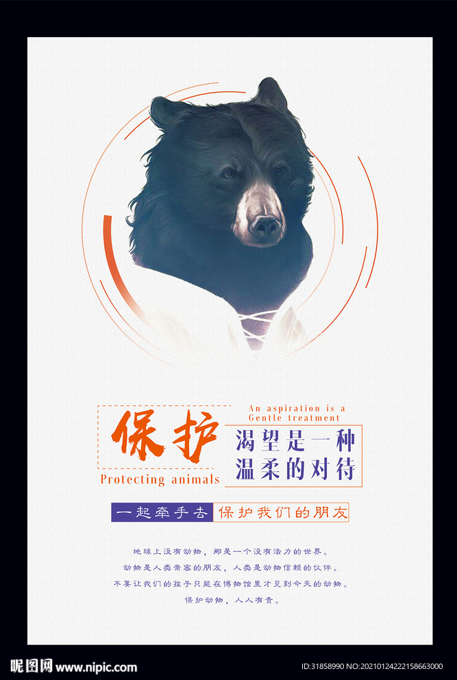 保护野生动物