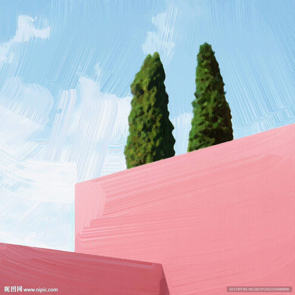 抽象油画装饰画轻奢手绘极简画