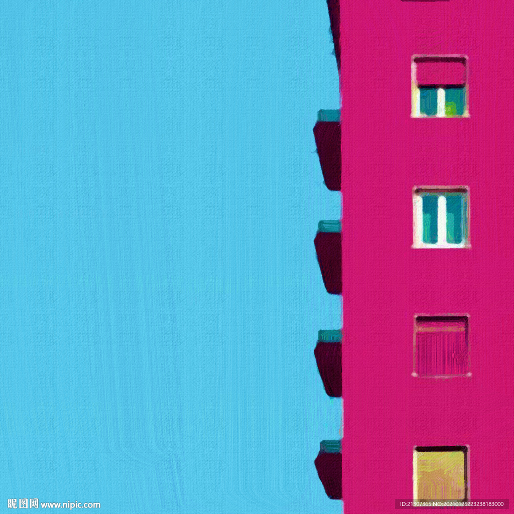 抽象油画装饰画轻奢手绘极简画