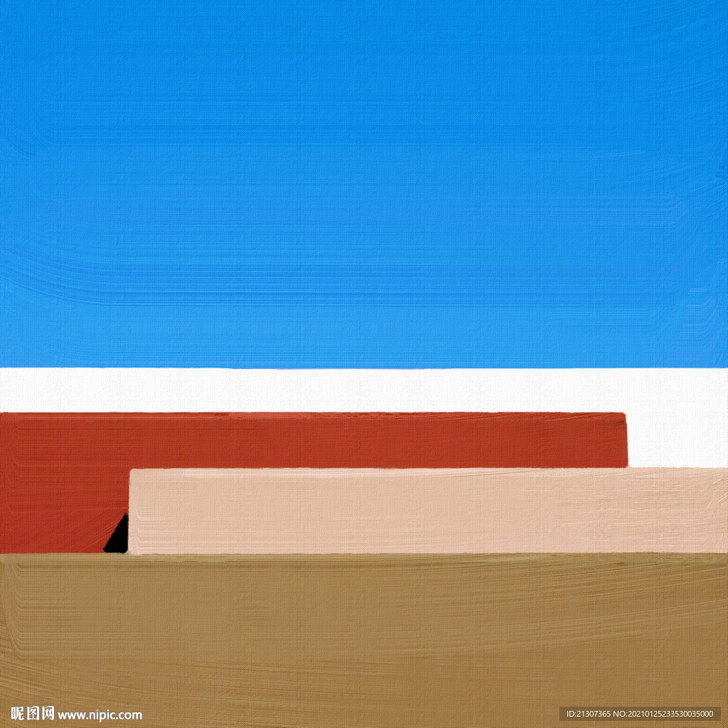 抽象油画装饰画轻奢手绘极简画