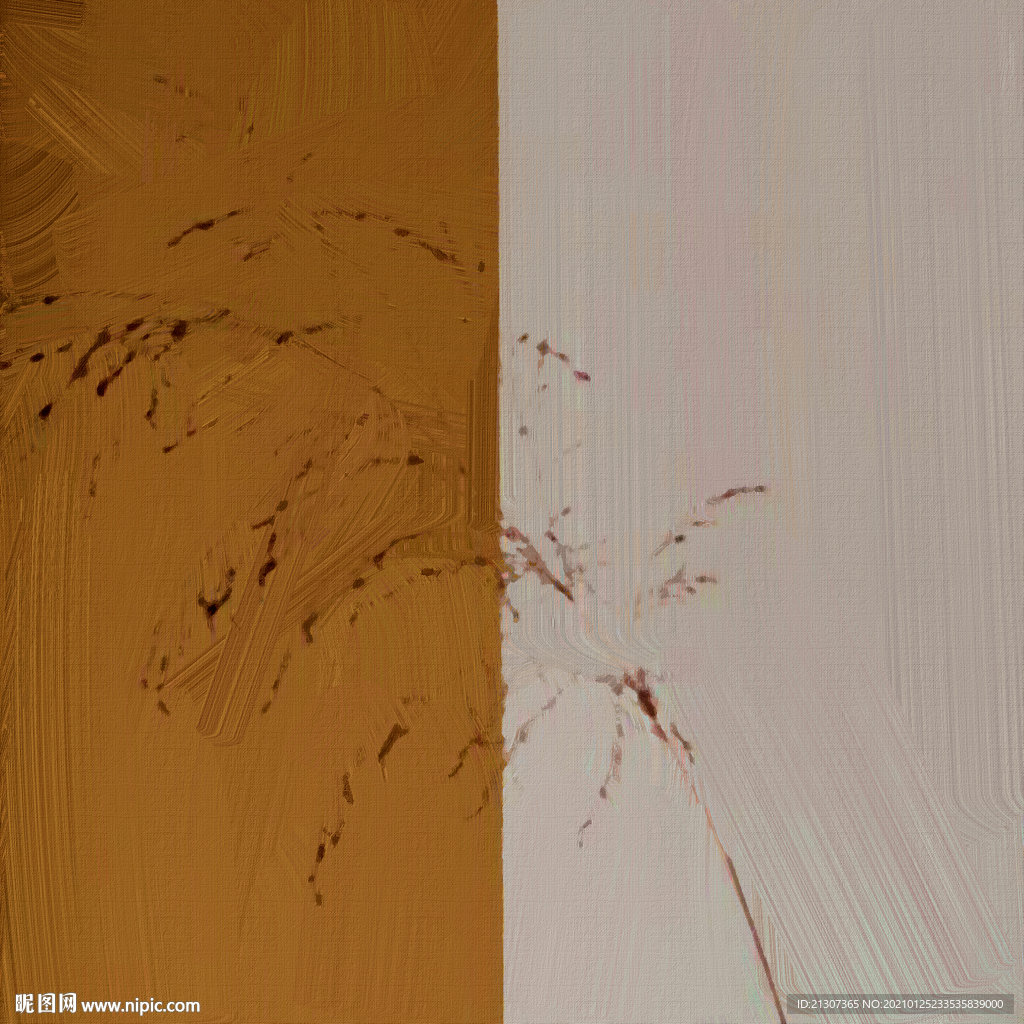 抽象油画装饰画轻奢手绘极简画