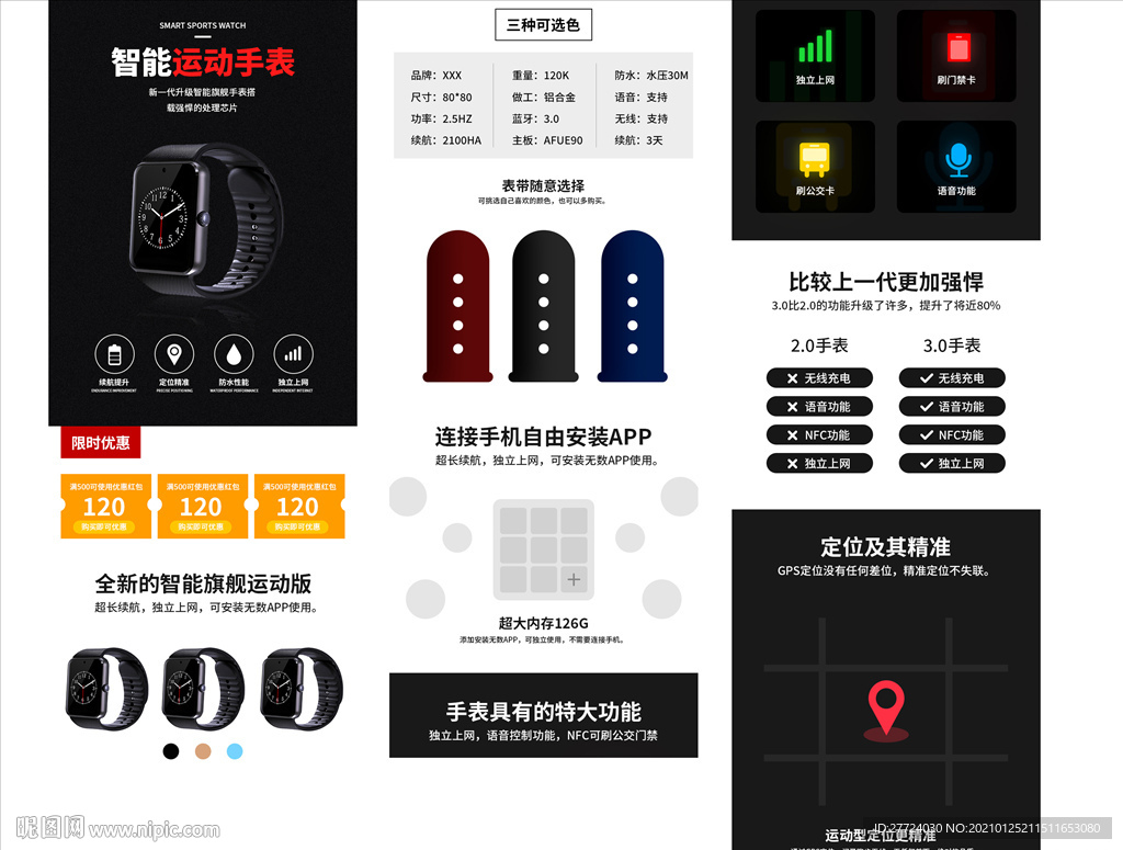 机械手表详情