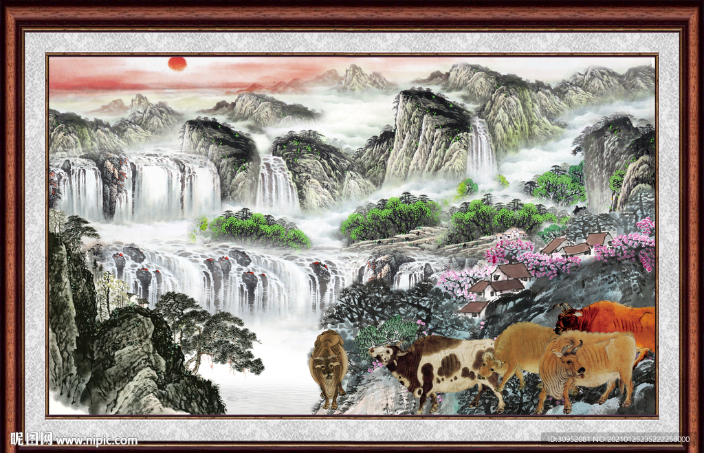 五牛图