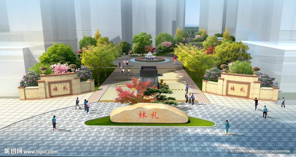 景观PSD