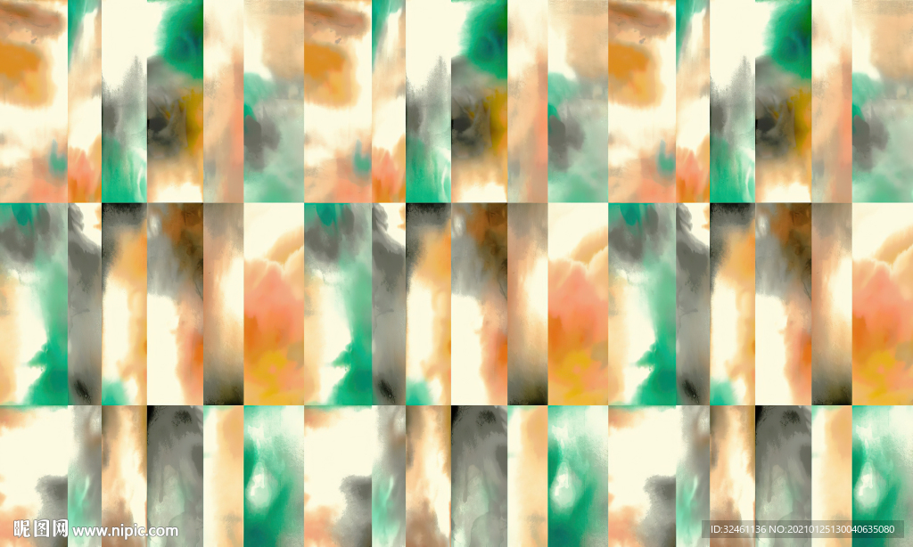 抽象几何装饰画