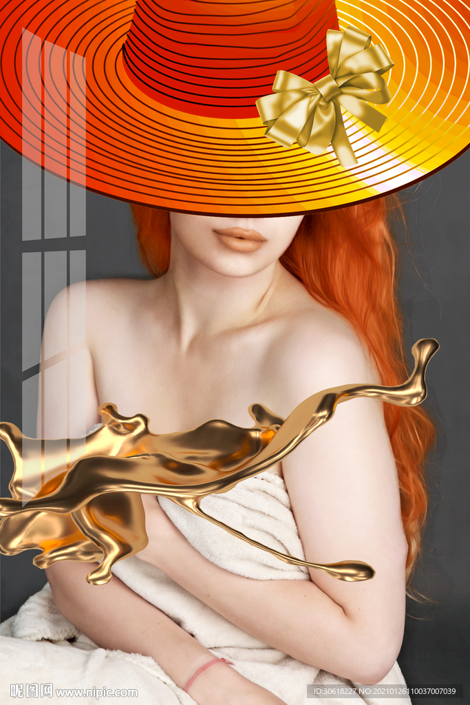 美女装饰画