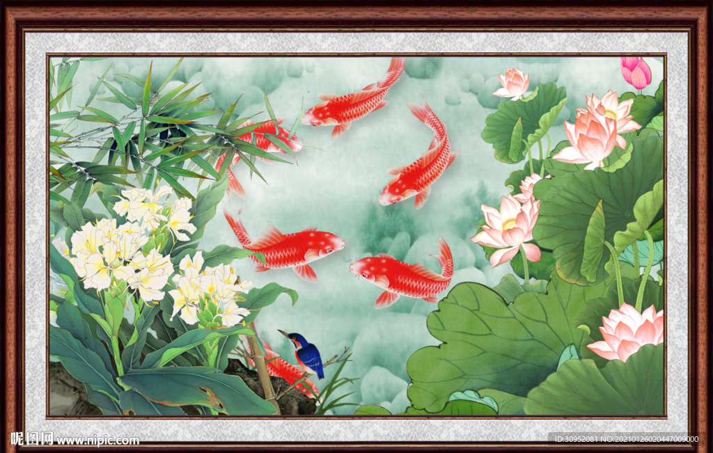 荷花图