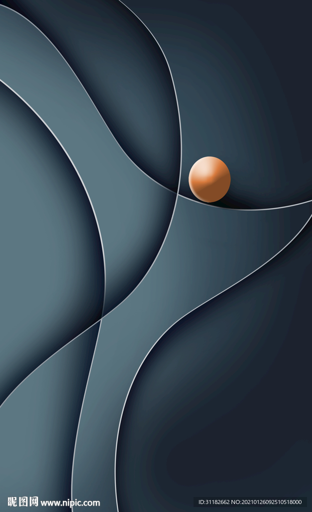 抽象玄关装饰画