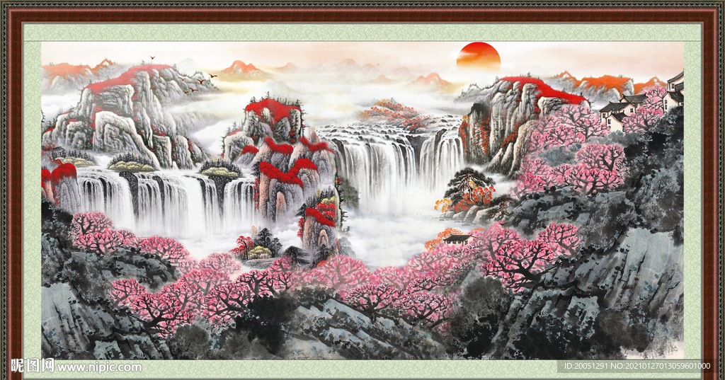 山水风景画