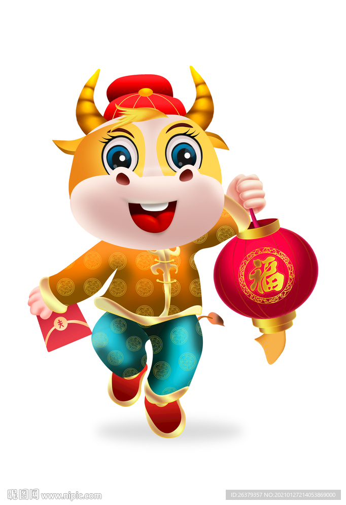 卡通牛