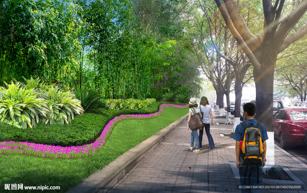 市政道路斜坡绿化