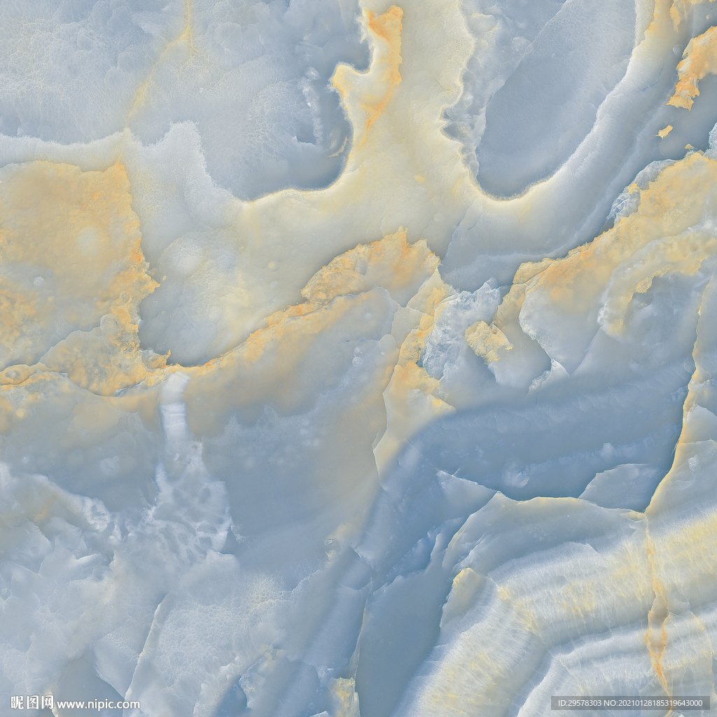 蓝色质感石材纹理 300分辨