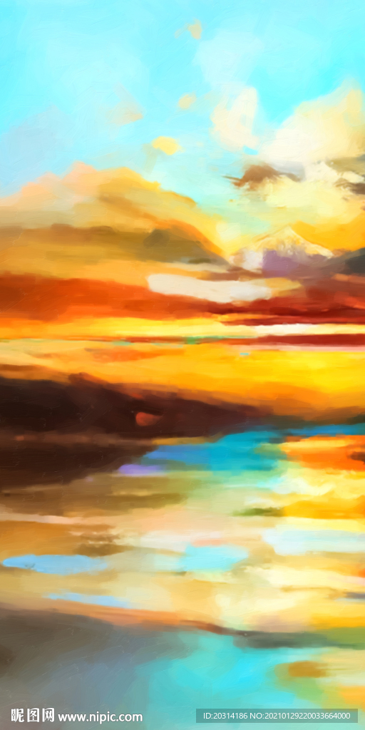 现代抽象画玄关抽象装饰画