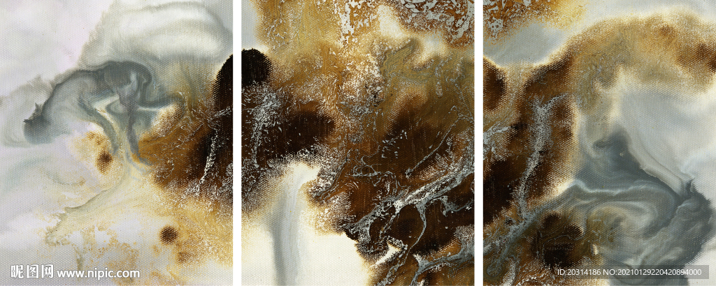 床头抽象装饰画