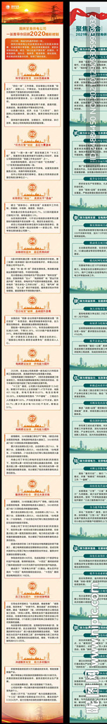 供电公司长图设计