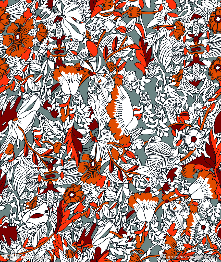 数码印花 女装印花