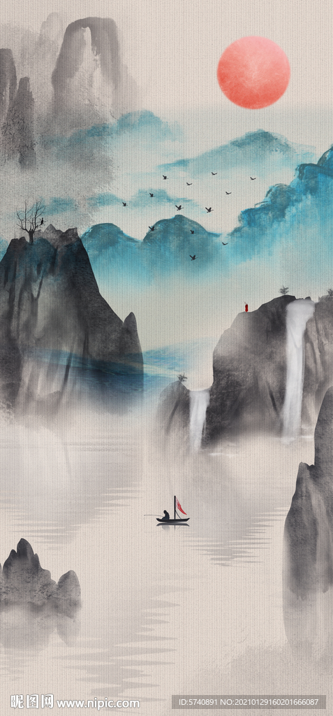 水墨写意装饰画