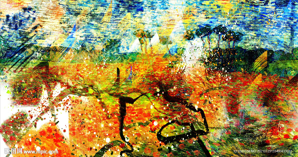 油画