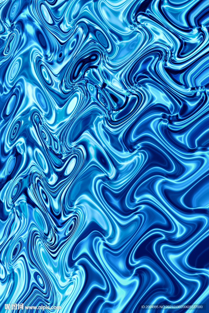 蓝色艺术纹理