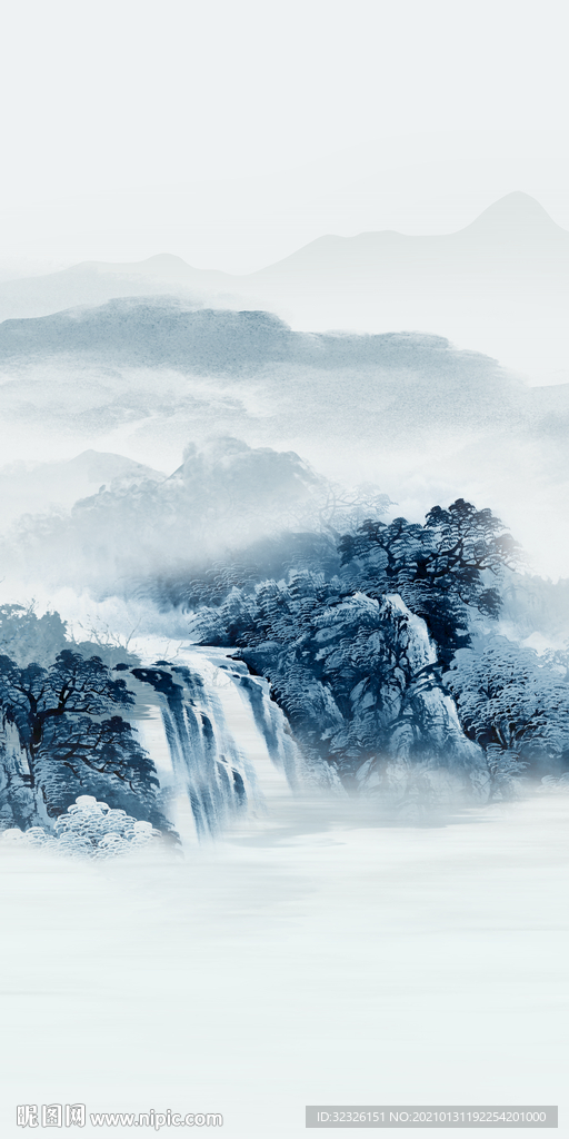 爆款玄关新款画 TIF分层