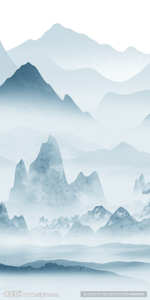 中式 高档玄关画 TIF分层