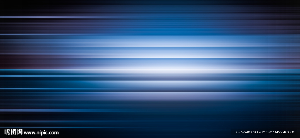 蓝色光线条纹背景