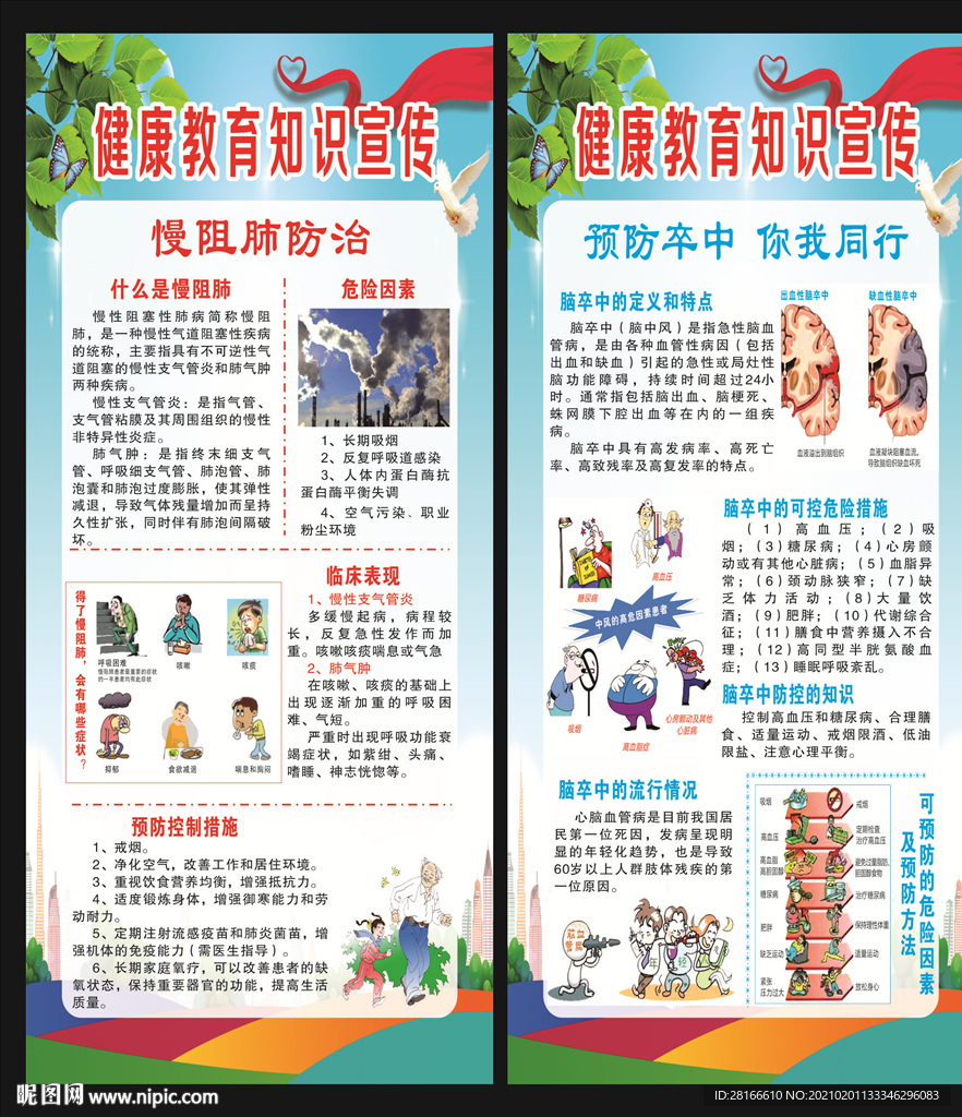 健康教育展架