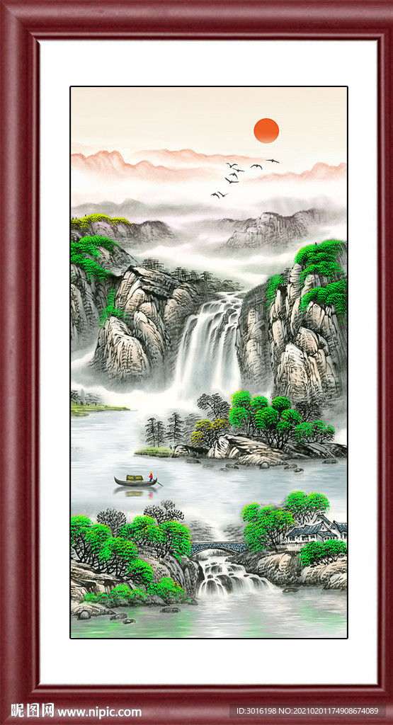 山水画