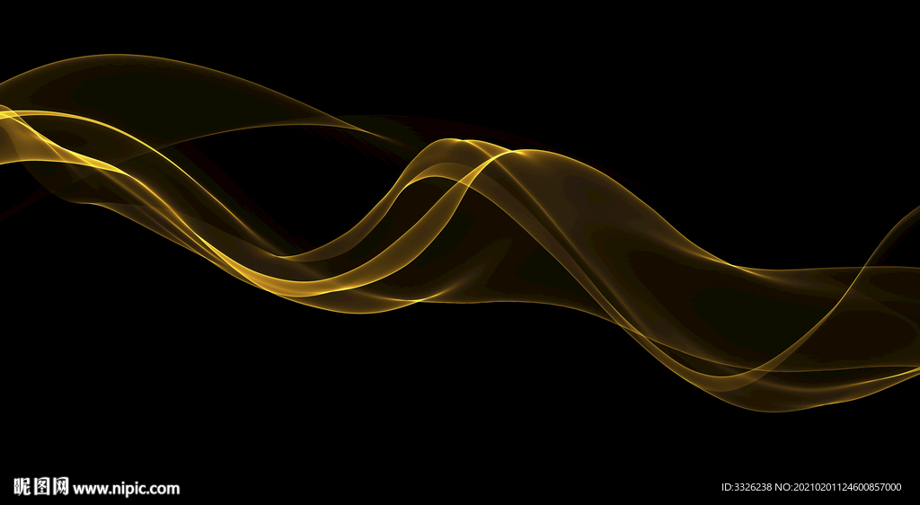 免扣透明底金色PSD分层素材