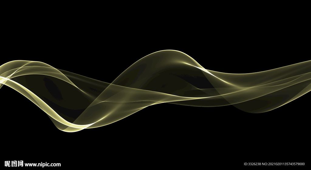 免扣金线条透明底PSD分层素材