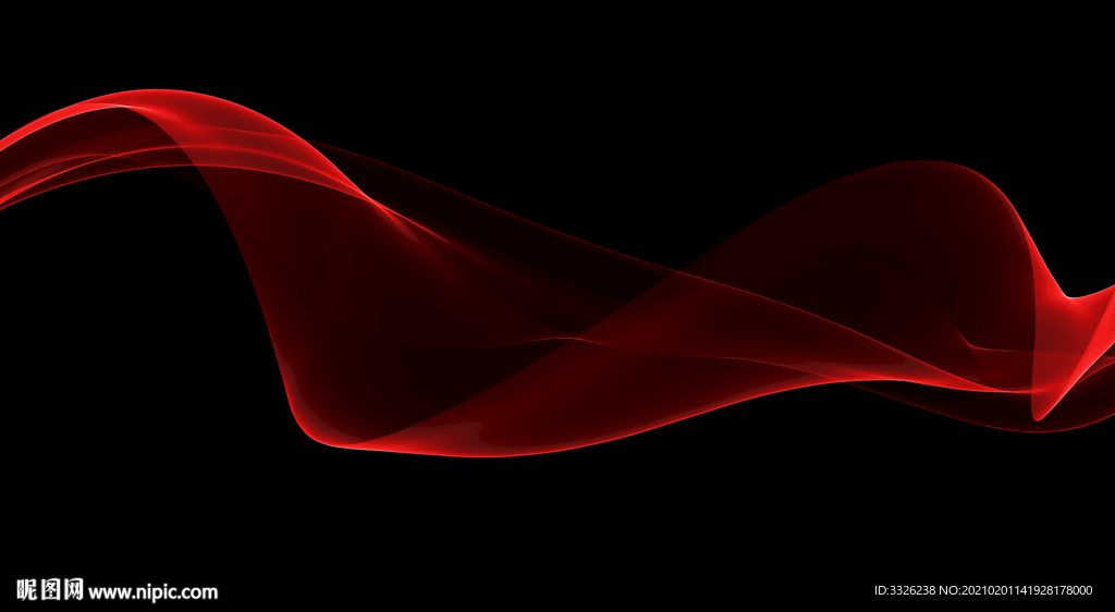 免扣红线条透明底PSD分层素材