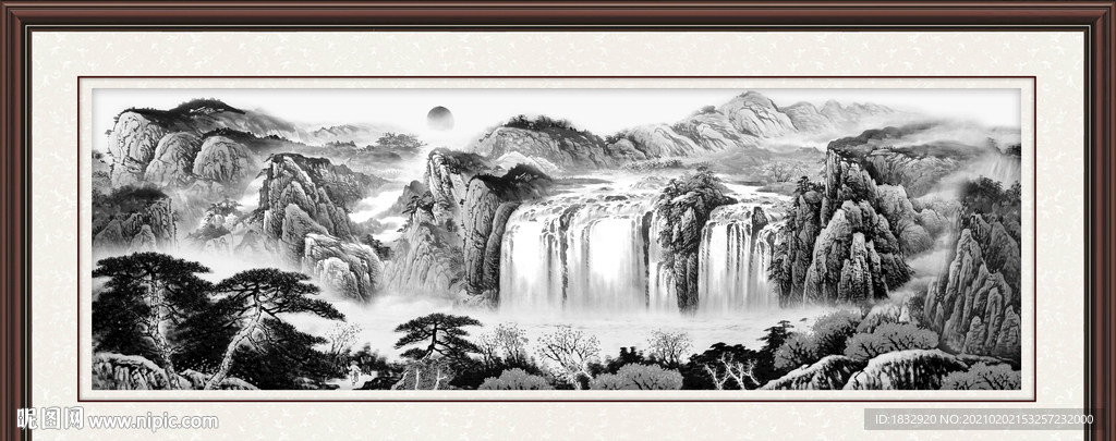 水墨画