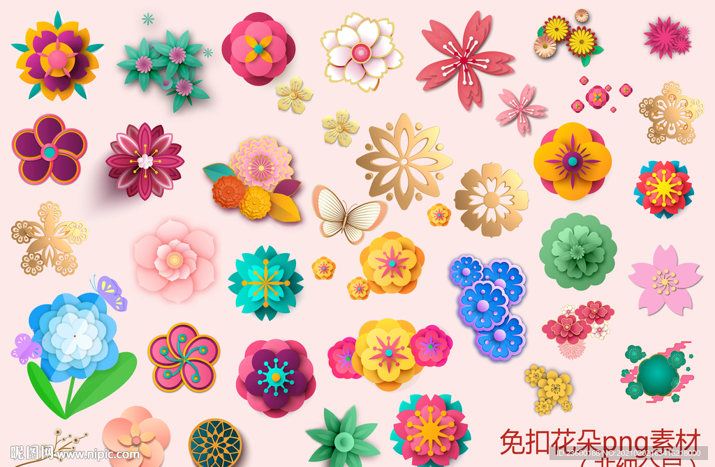 节日喜庆花朵