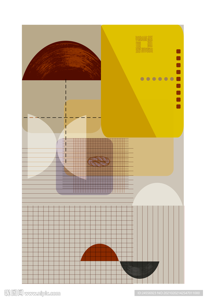 抽象画