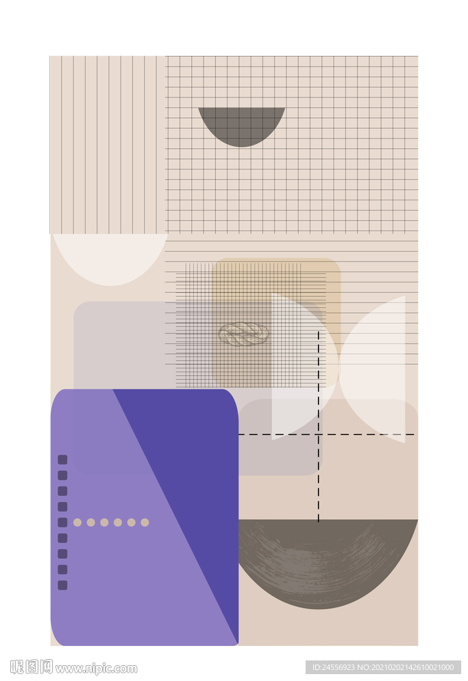 抽象画