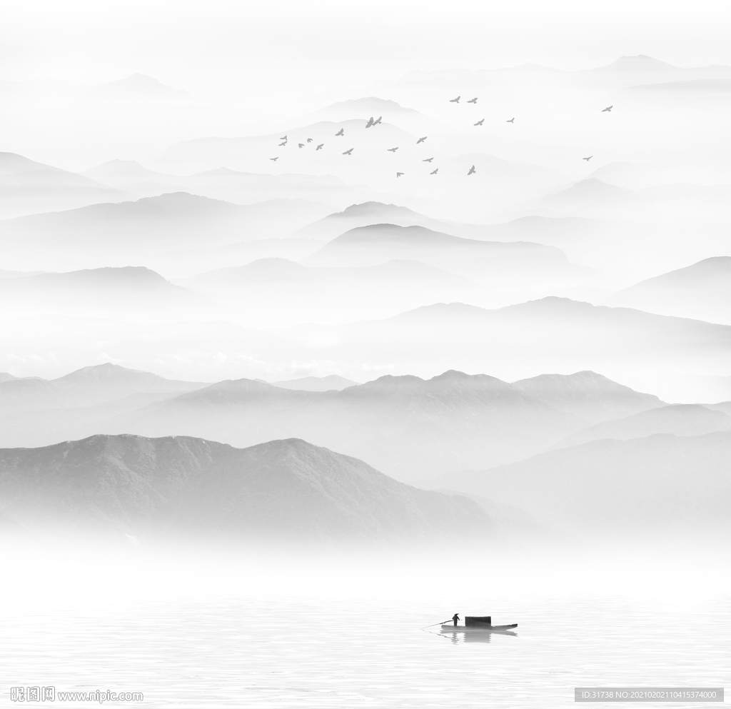 山水画
