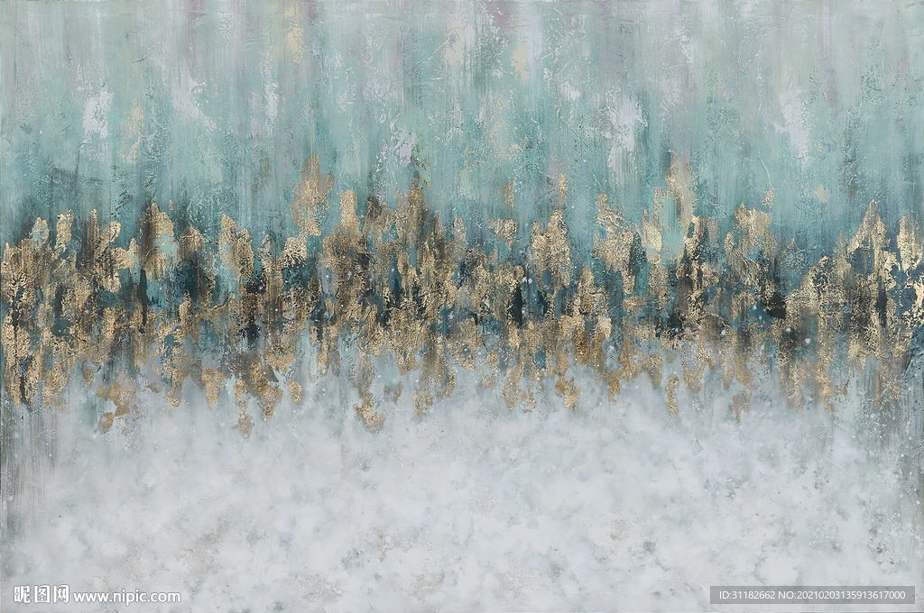 抽象油画装饰画