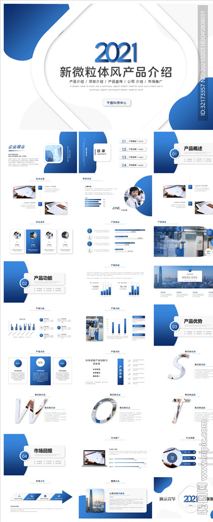 商务会议汇报项目介绍PPT